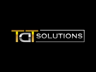 TDT SOLUTIONS logo design by ingepro