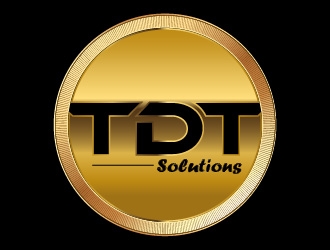 TDT SOLUTIONS logo design by usef44