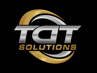 TDT SOLUTIONS logo design by mikael