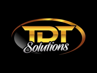 TDT SOLUTIONS logo design by jaize