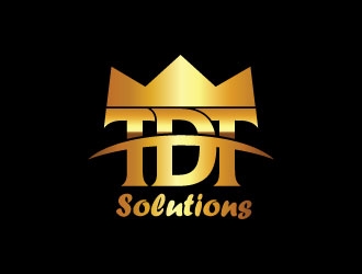 TDT SOLUTIONS logo design by Chowdhary
