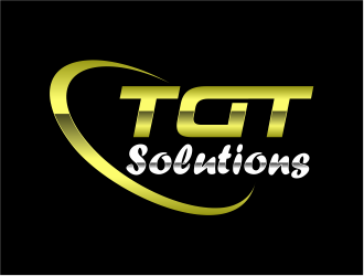 TDT SOLUTIONS logo design by mutafailan