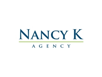 Nancy K Agency logo design by GemahRipah