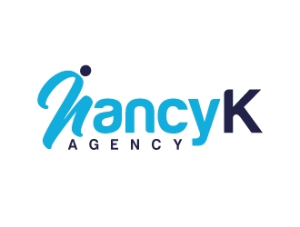 Nancy K Agency logo design by Suvendu
