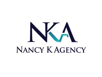 Nancy K Agency logo design by Suvendu