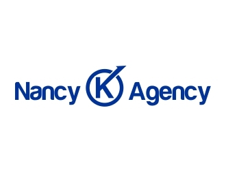 Nancy K Agency logo design by ElonStark