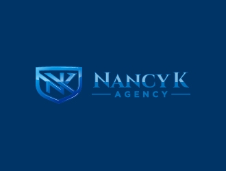 Nancy K Agency logo design by josephope