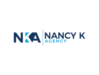 Nancy K Agency logo design by mhala