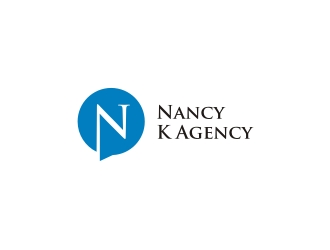Nancy K Agency logo design by enilno