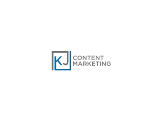 KJ Content Marketing logo design by rief