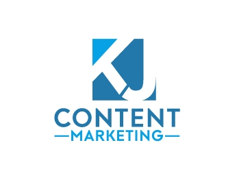 KJ Content Marketing logo design by jenyl