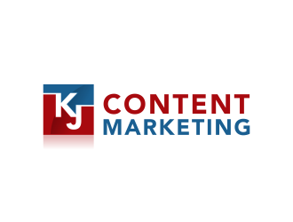 KJ Content Marketing logo design by ingepro