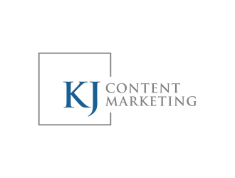 KJ Content Marketing logo design by ingepro