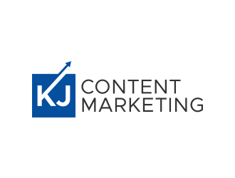 KJ Content Marketing logo design by lexipej