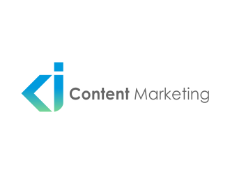 KJ Content Marketing logo design by mikael
