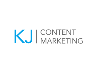 KJ Content Marketing logo design by ellsa