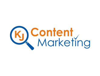 KJ Content Marketing logo design by mikael