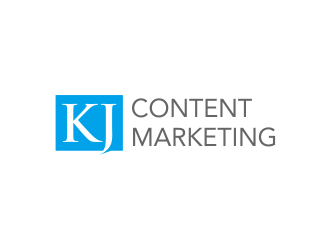 KJ Content Marketing logo design by ellsa