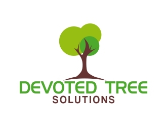 Devoted Tree Solutions logo design by ElonStark