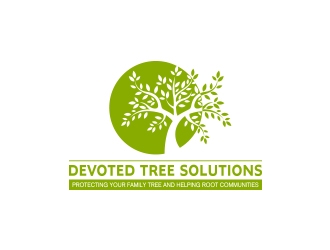 Devoted Tree Solutions logo design by Danny19