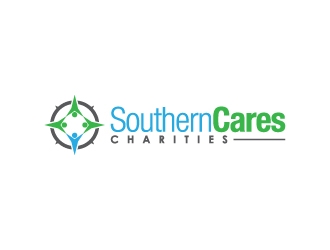 Southern Cares Charities logo design by gipanuhotko
