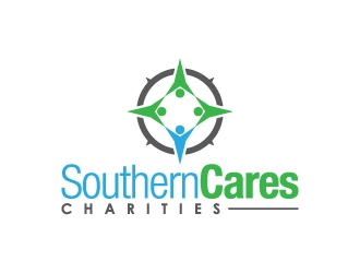 Southern Cares Charities logo design by gipanuhotko