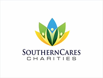 Southern Cares Charities logo design by hole