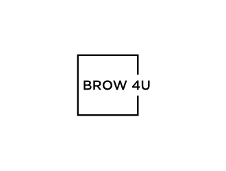 Brow 4U  logo design by rief