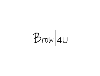 Brow 4U  logo design by rief