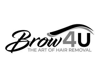 Brow 4U  logo design by jaize