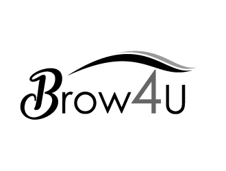 Brow 4U  logo design by STTHERESE