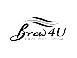 Brow 4U  logo design by Abril