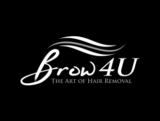 Brow 4U  logo design by Abril