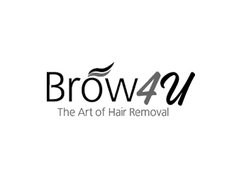 Brow 4U  logo design by ZQDesigns