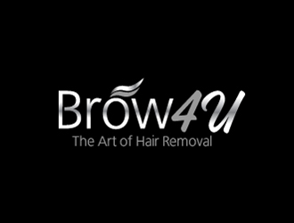 Brow 4U  logo design by ZQDesigns