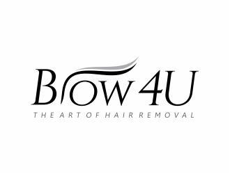 Brow 4U  logo design by mutafailan