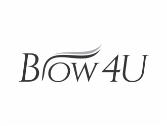 Brow 4U  logo design by mutafailan