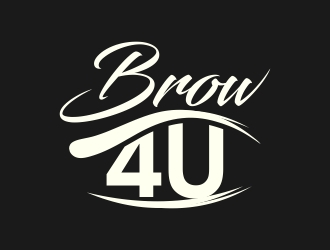 Brow 4U  logo design by totoy07