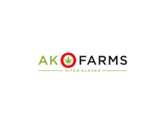 AK O FARMS logo design by Franky.