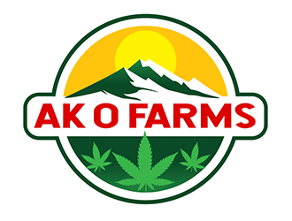 AK O FARMS logo design by Optimus