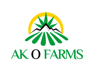 AK O FARMS logo design by rgb1