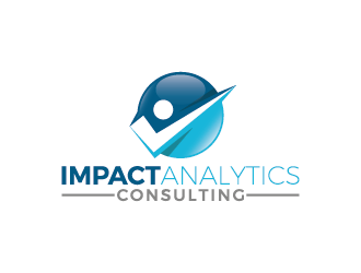 Impact Analytics Consulting logo design by mhala