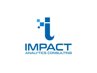 Impact Analytics Consulting logo design by b3no