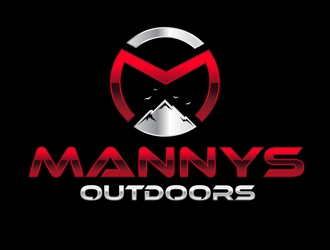 Mannys Outdoors logo design by DreamLogoDesign