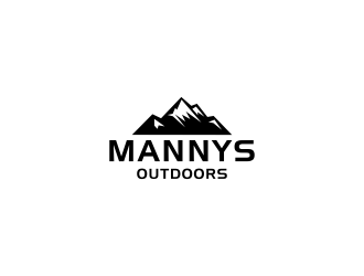 Mannys Outdoors logo design by kaylee