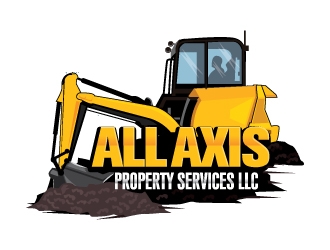 All Axis Property Services LLC logo design by Suvendu