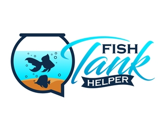 Fish Tank Helper logo design by DreamLogoDesign