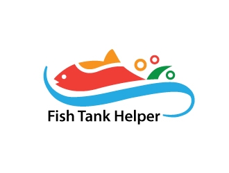 Fish Tank Helper logo design by Suvendu