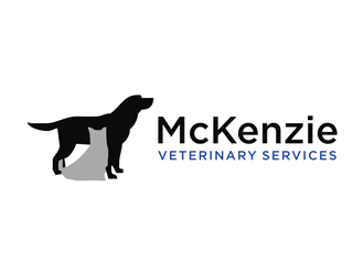 McKenzie Veterinary Services logo design by EkoBooM