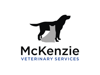 McKenzie Veterinary Services logo design by EkoBooM